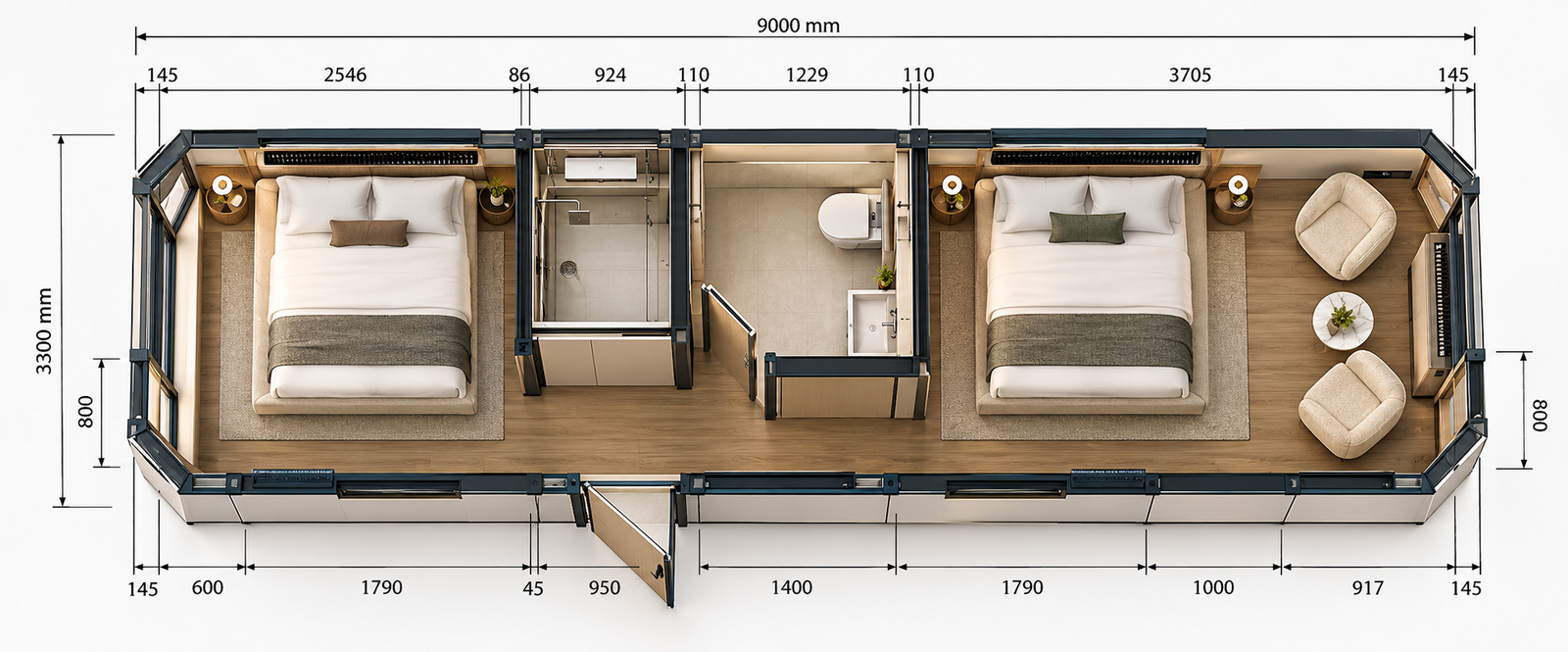 D82 Floor Plan